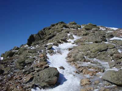 The Franconia Ridge Trail between Mt. Lincoln and Little Haystack
