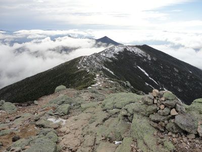 The Franconia Ridge Trail between Mt. Lincoln and Little Haystack