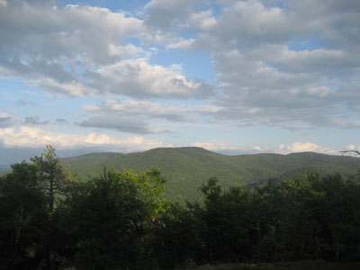 Looking at Bald Mountain from near the Little Larcom Mountain summit - Click to enlarge