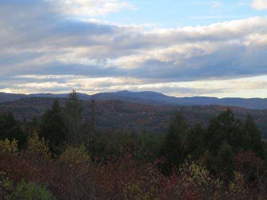 Looking at Mt. Cardigan from Little Roundtop - Click to enlarge