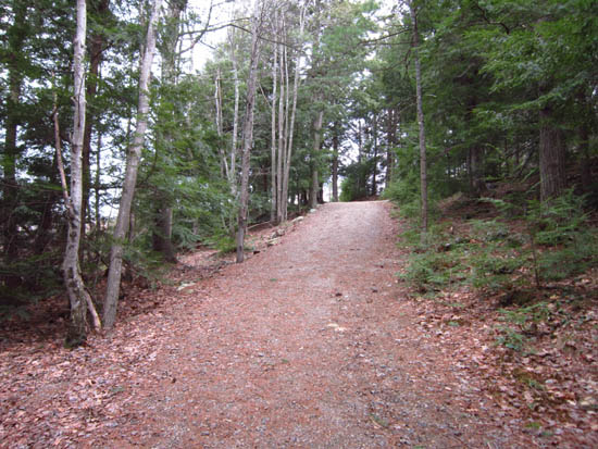The trail to Little Roundtop