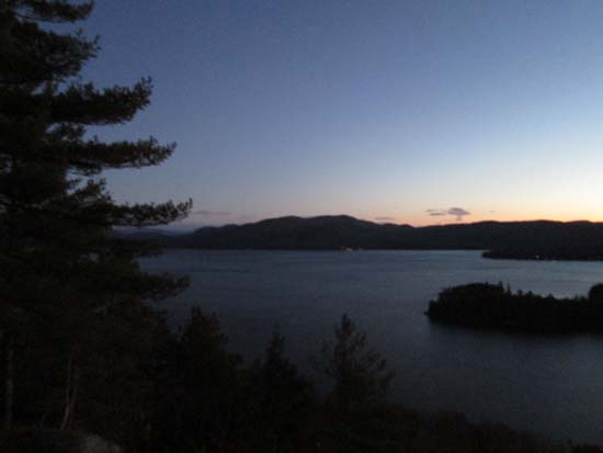 Looking at Plymouth Mountain from near the summit of Little Sugarloaf - Click to enlarge