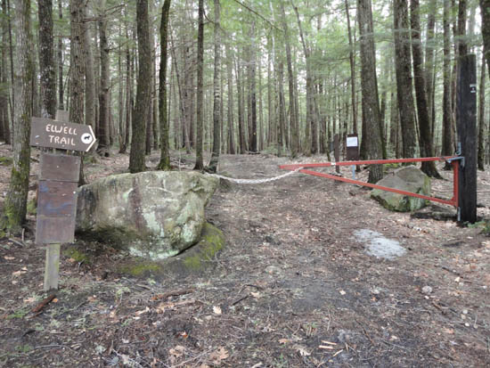The Elwell Trail trailhead