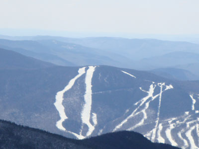 Loon Mountain's North Peak as seen from Mt. Liberty