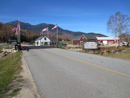 The start of the Mt. Washington Auto Road