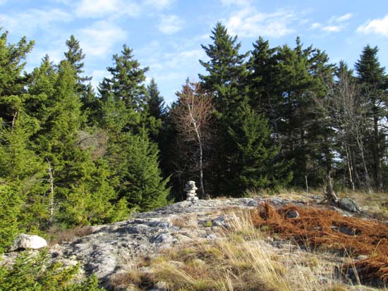 Bushwhacking over the false peak of Melvin Hill