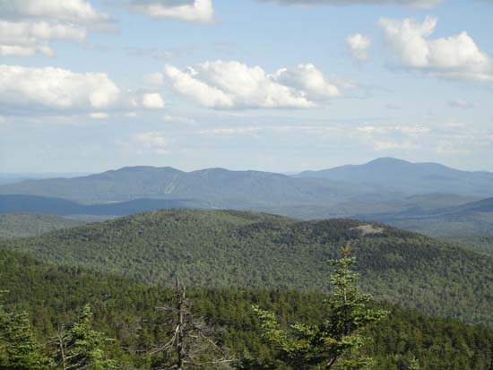 Melvin Mountain (left) as seen from Orange Mountain