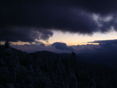 Looking north from near the summit of Middle Carter, with Mt. Moriah in the far distance - Click to enlarge