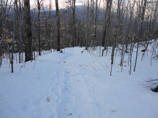 Looking down the Imp Trail on the way to Middle Carter