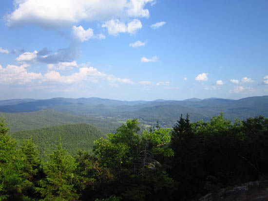 Looking into Maine from Middle Mountain - Click to enlarge