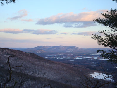 Looking southeast at Pleasant Mountain from Middle Mountain - Click to enlarge