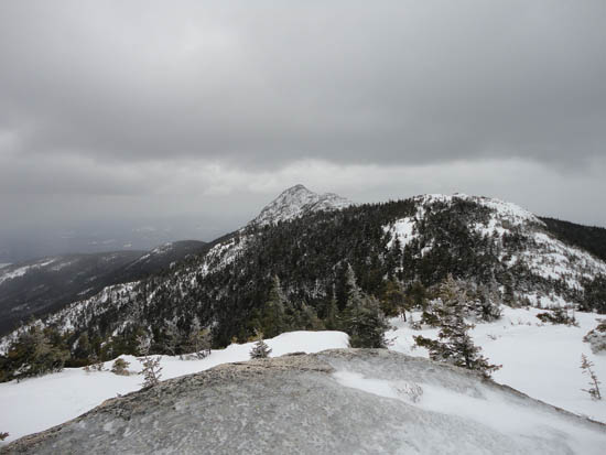 Looking at Mt. Chocorua from Middle Sister - Click to enlarge