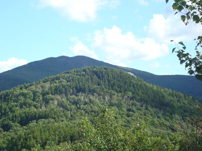Middle Sugarloaf as seen from near the summit of North Sugarloaf