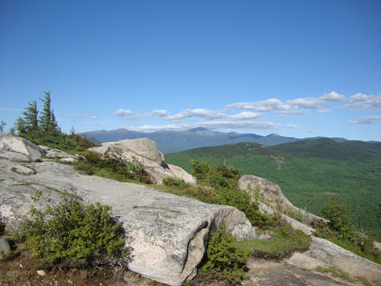Looking at the Presidentials from Middle Sugarloaf - Click to enlarge