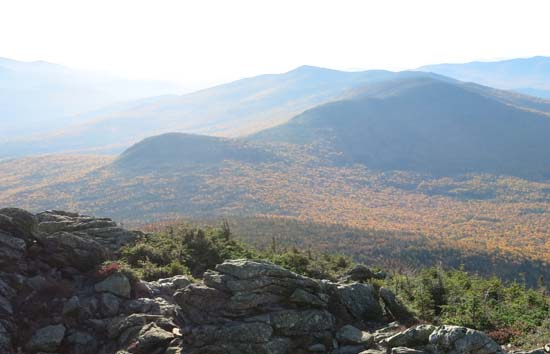 Millen Hill (left) as seen from Caps Ridge