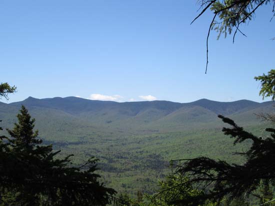Looking at the Horn, Mt. Cabot, and the Pliny Ridge from near the summit of Mill Mountain - Click to enlarge