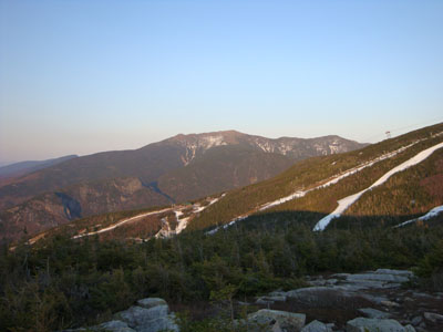 Looking at the Franconia Ridge from Mittersill Peak - Click to enlarge