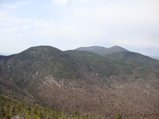 Northeast Cannonball and the Kinsmans as seen from Mittersill Peak - Click to enlarge