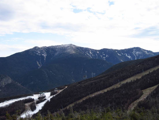 The Franconia Ridge as seen from Mittersill Peak - Click to enlarge