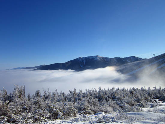 The Franconia Ridge as seen from Mittersill Peak - Click to enlarge