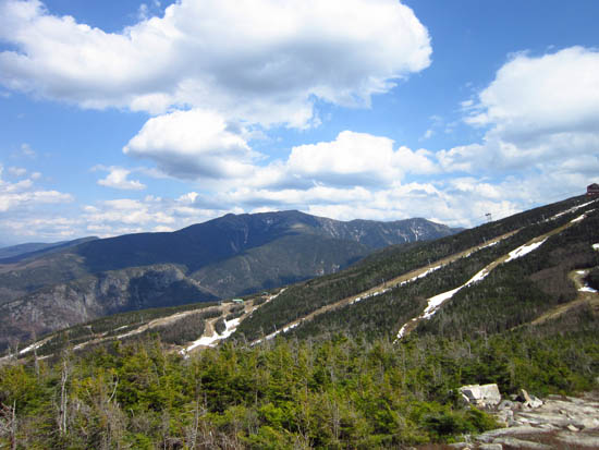 The Franconia Ridge as seen from Mittersill Peak - Click to enlarge
