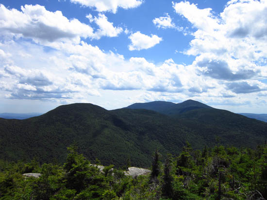The Cannonballs and Kinsmans as seen from Mittersill Peak - Click to enlarge
