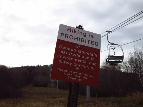 A lovely sign paid for by taxpayers, forbidding taxpayers from using taxpayer property