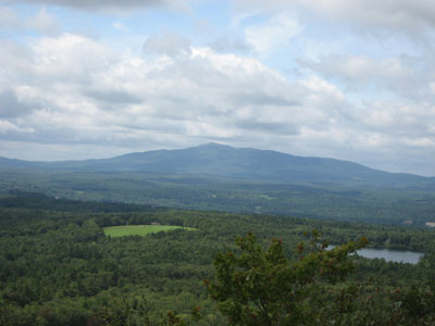 Monadnock Mountain as seen from Pack Monadnock Mountain