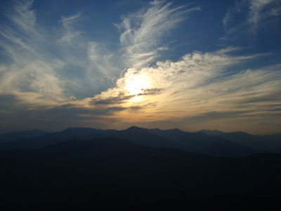 Looking at Mt. Passaconaway from the Mt. Chocorua summit - Click to enlarge