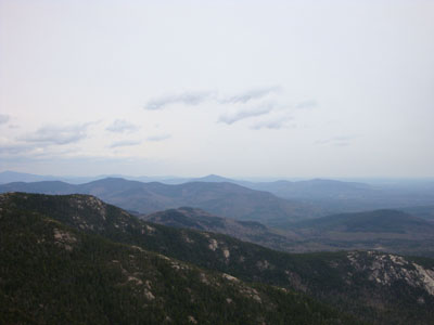 Looking toward Kearsarge North Mountain from the summit of Mt. Chocorua - Click to enlarge