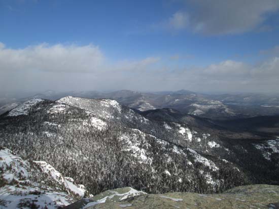 Looking the Three Sisters (left) from Mt. Chocorua - Click to enlarge