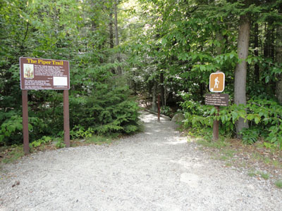 The Piper Trail trailhead