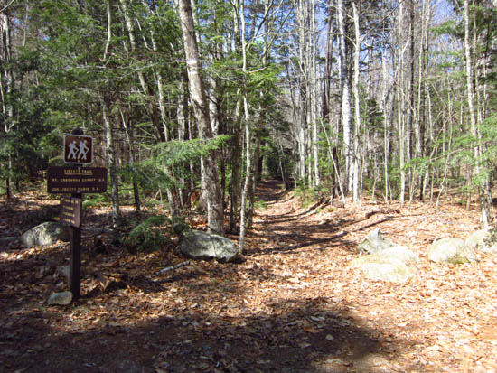 The Liberty Trail trailhead