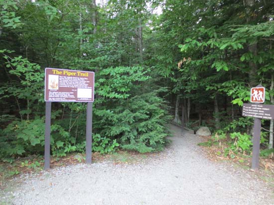 The Piper Trail trailhead