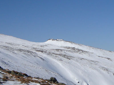 Mt. Adams as seen from Mt. Jefferson