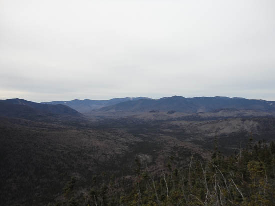 The Franconias and Bonds as seen from near the summit of Mt. Anderson - Click to enlarge