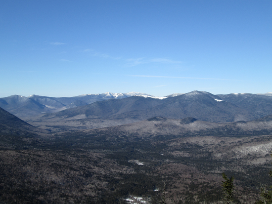 Looking at the Bonds and Franconias from Mt. Anderson - Click to enlarge