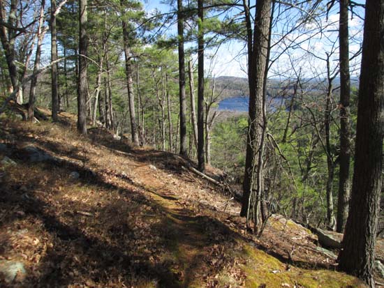 Looking down the Precipice Path