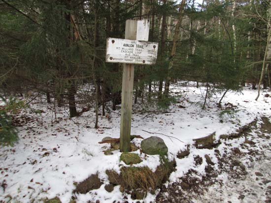 The Avalon Trail trailhead next to the train station