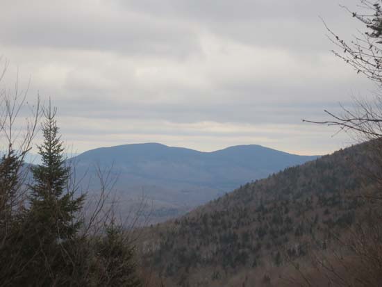 Looking southeast toward Mt. Muise from the old road on North Blue - Click to enlarge