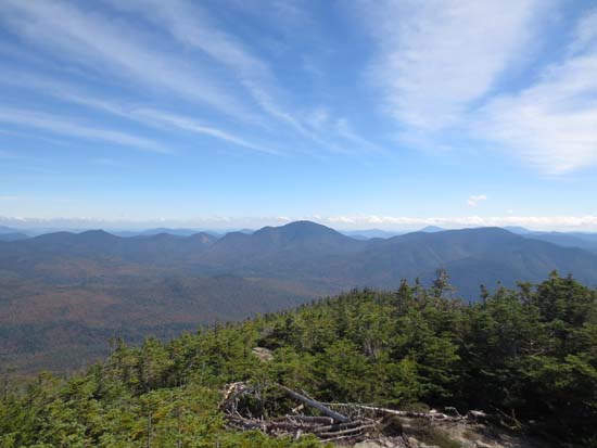 Looking at Mt. Carrigain from Mt. Bond - Click to enlarge