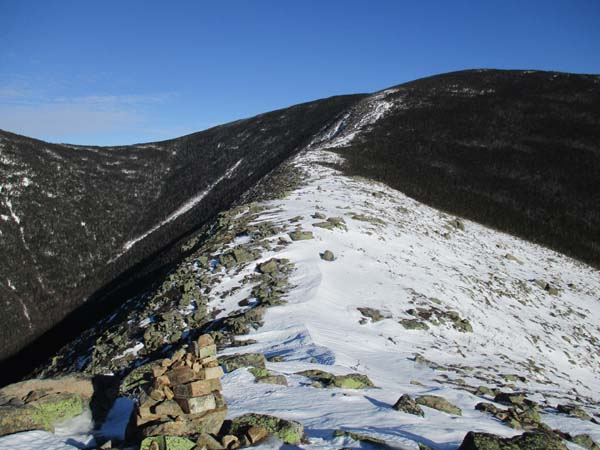 The Bondcliff Trail on the way to Mt. Bond
