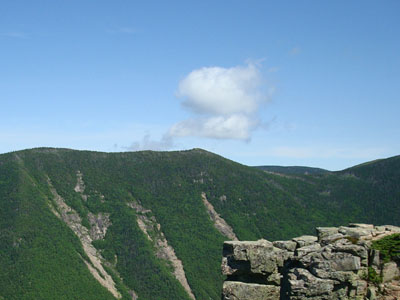 Mt. Bond (West Peak) (center background) as seen from Bondcliff
