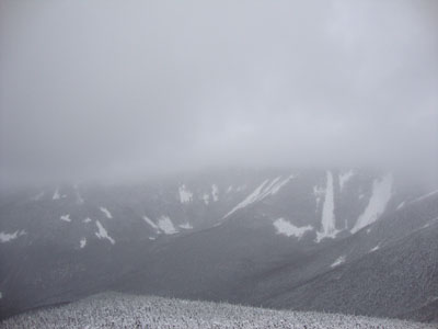 Looking toward South Twin from the West Bond summit - Click to enlarge