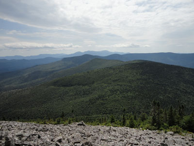 Looking south from the talus field on Mt. Cabot - Click to enlarge