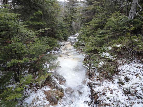 Looking down the Kilkenny Ridge Trail