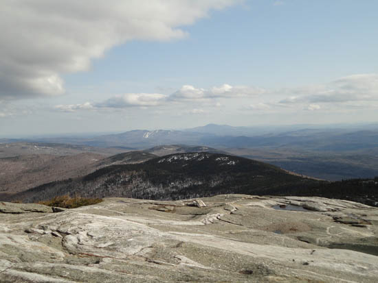 Ragged Mountain and Mt. Kearsarge as seen from near the summit of Mt. Cardigan - Click to enlarge