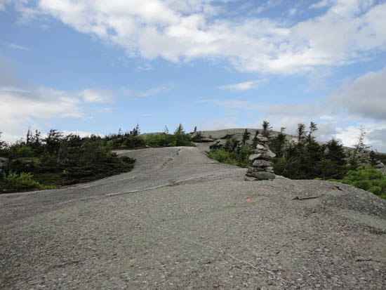 Looking up the West Ridge Trail