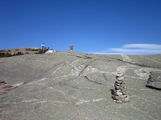 Looking up the West Ridge Trail