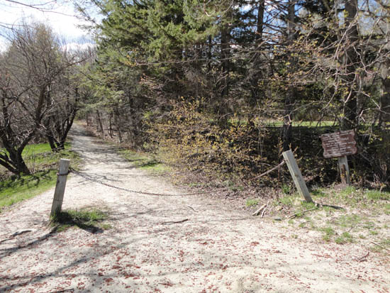 The Holt Trail trailhead